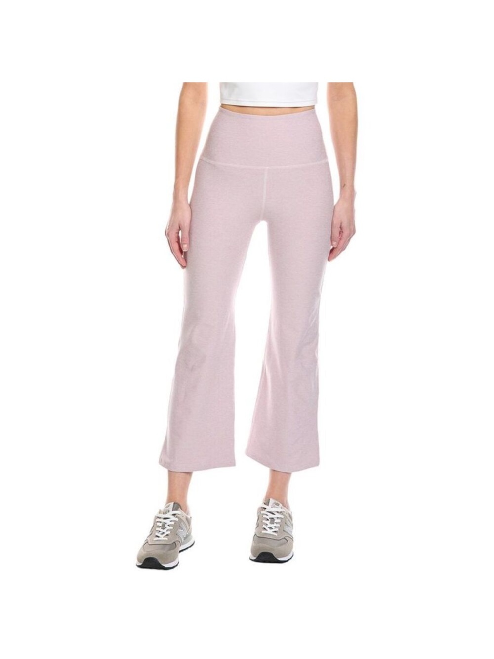 Beyond Yoga Spacedye Retro Cropped Yoga Pants in Blush Blooms